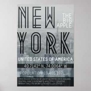 Póster Metropolis Nueva York