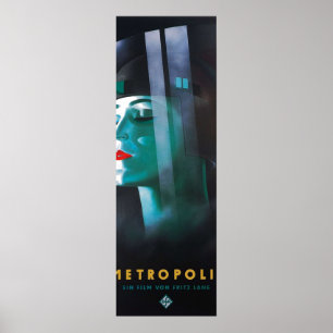 Póster Metropolis UFA MovieArt Deco Future Woman