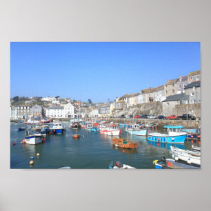 Póster Mevagissey en Cornualles