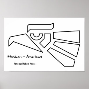Póster Mexican-American