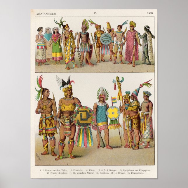 Póster Mexican Dress (Frente)