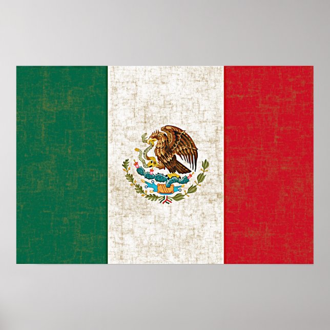 Póster MEXICAN FLAG Poster (Frente)