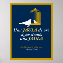 Póster Mexican Proverb 2