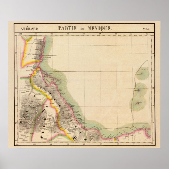 Póster Mexico 65 (Frente)