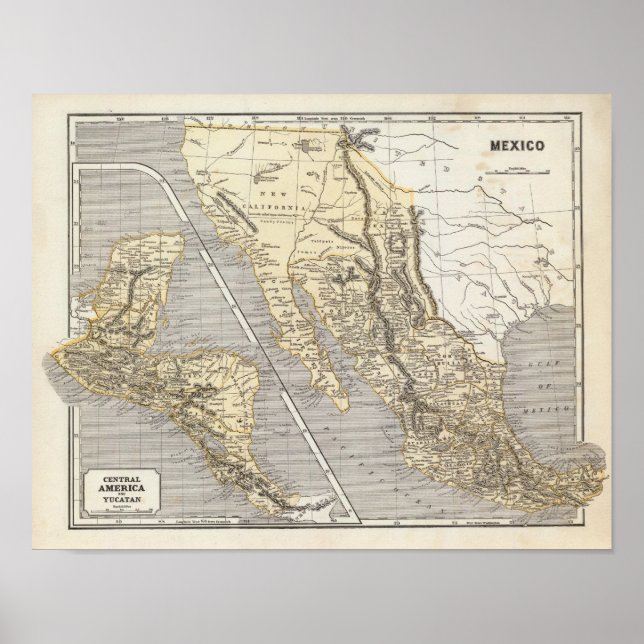 Póster México, América Central (Frente)