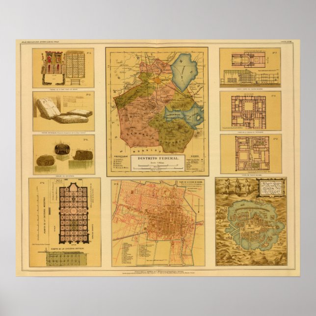 Póster Mexico City 2 (Frente)