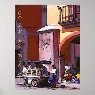 Póster MÉXICO COLONIAL, poster