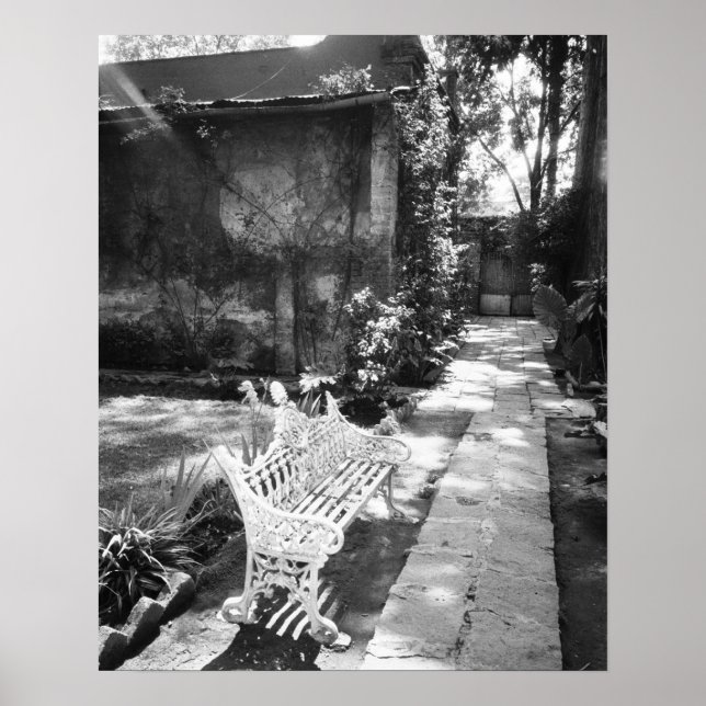 Póster MÉXICO, D.F., Ciudad de México, COYOACAN: Bancos e (Frente)