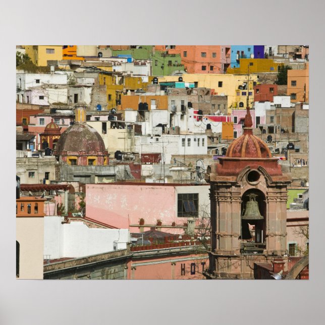 Póster México, Estado de Guanajuato, Guanajuato. Templo d (Frente)