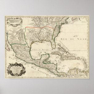 Póster México, Estados Unidos