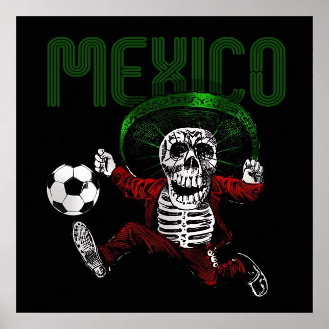 Póster México Fútbol El tri Futbol más allá de los regalo (Frente)