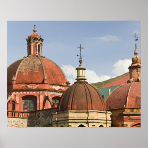 Póster Mexico, Guanajuato State, Guanajuato. Temple of