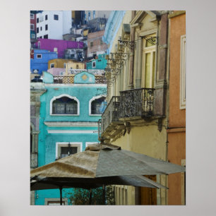 Póster México, Guanajuato. Surtido densamente empaquetado