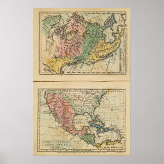 Póster México, Guatemala, IEM, Norteamérica
