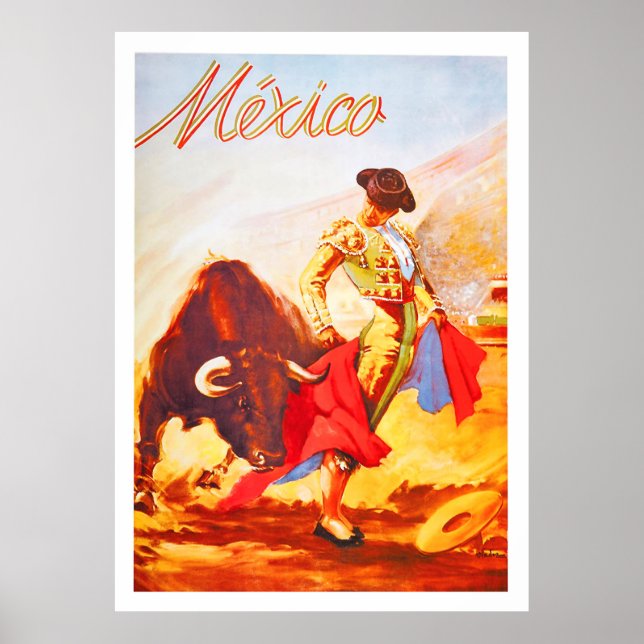 Póster México, Matador Bullpelea (Frente)