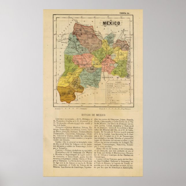 Póster México, México (Frente)