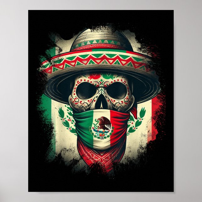 Póster México México Cinco De Mayo Orgullo Tijuana México (Frente)