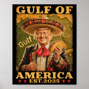 Póster México México Del Golfo De Estados Unidos México F