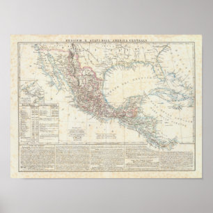 Póster México, Panamá, America Central