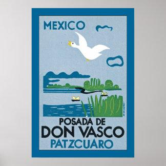 Póster México - Posada de Don Vasco