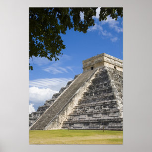 Póster México, Quintana Roo, cerca de Cancún, Chichén