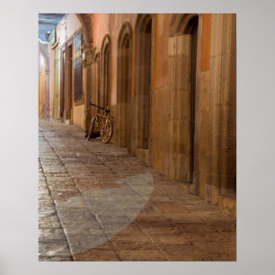 Póster México, San Miguel de Allende, Acera con
