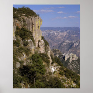 Póster Mexico, State of Chihuahua, Copper Canyon. THIS 2