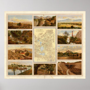 Póster Mexico Valley