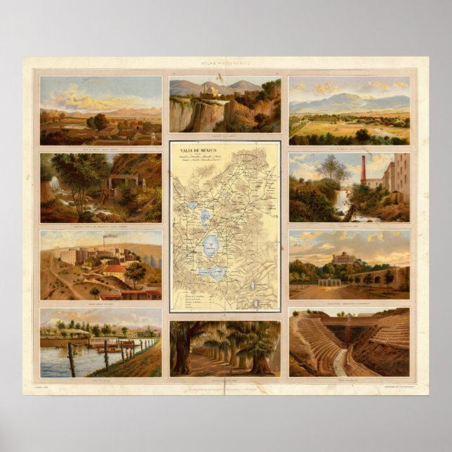 Póster Mexico Valley (Frente)