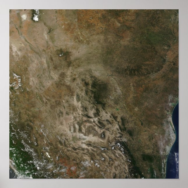 Póster México y el suroeste de Estados Unidos (Frente)