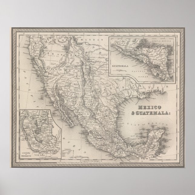 Póster México y Guatemala (Frente)