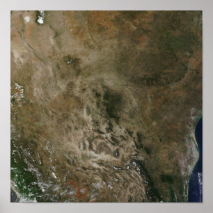 Póster México y los Estados Unidos al sudoeste