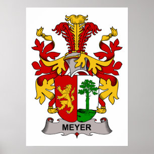 Póster Meyer Family Crest