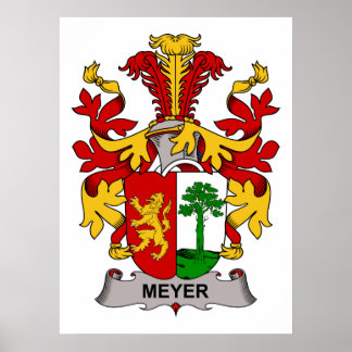 Póster Meyer Family Crest