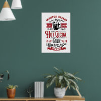 Mezcla de invierno Navidades de bar de cacao calie