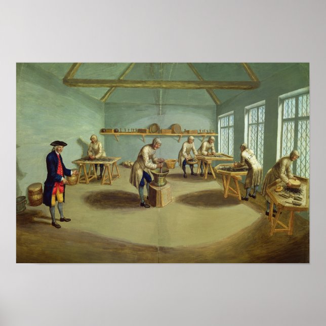 Póster Mezcla del polvo (Frente)