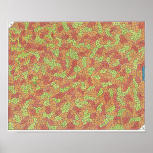 Póster Mezcla Maze
