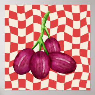 Póster Mezcla mediterránea y coincidencia