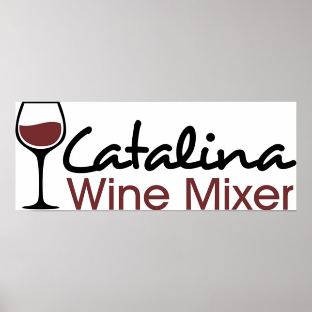 Póster Mezclador de vinos de Catalina (Frente)