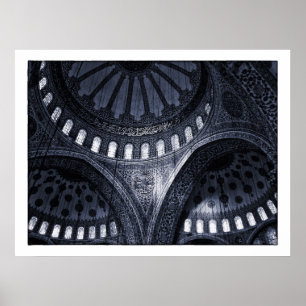 Póster Mezquita Azul, Estambul /Turquía