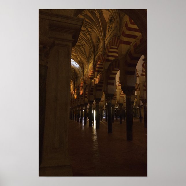 Póster Mezquita-Catedral de Córdoba - Fotografía (Frente)