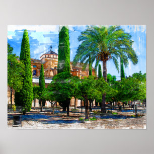 Póster Mezquita Catedral de Córdoba -The Real Spain
