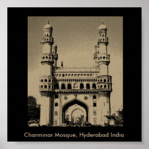 Póster Mezquita de Charminar