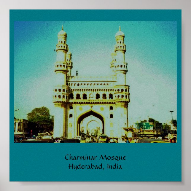 Póster Mezquita de Charminar (Frente)