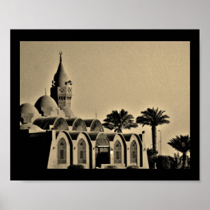 Póster Mezquita de Jeddah