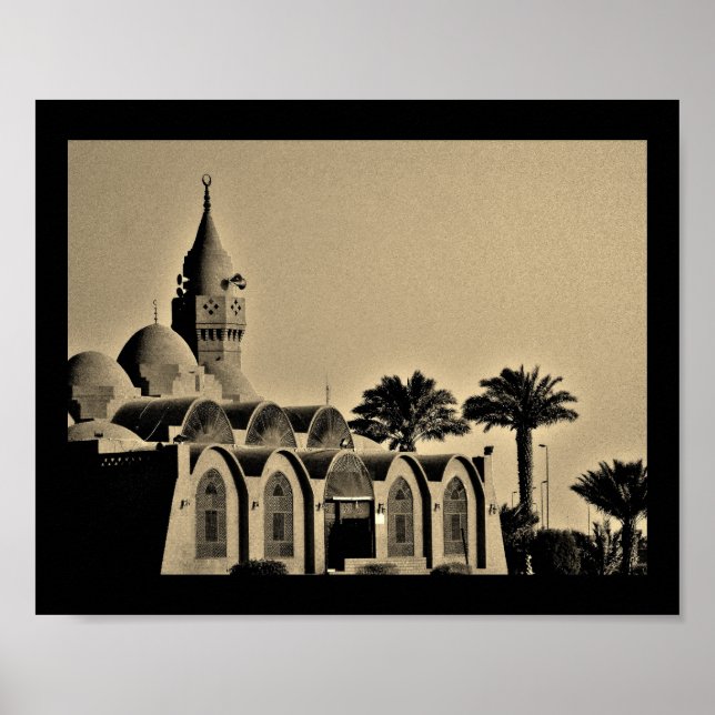 Póster Mezquita de Jeddah (Frente)
