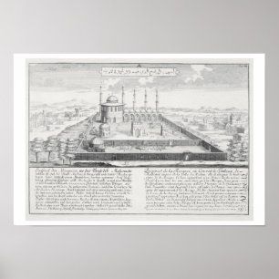 Póster Mezquita de Medina, de 'Entwurf einer historischen