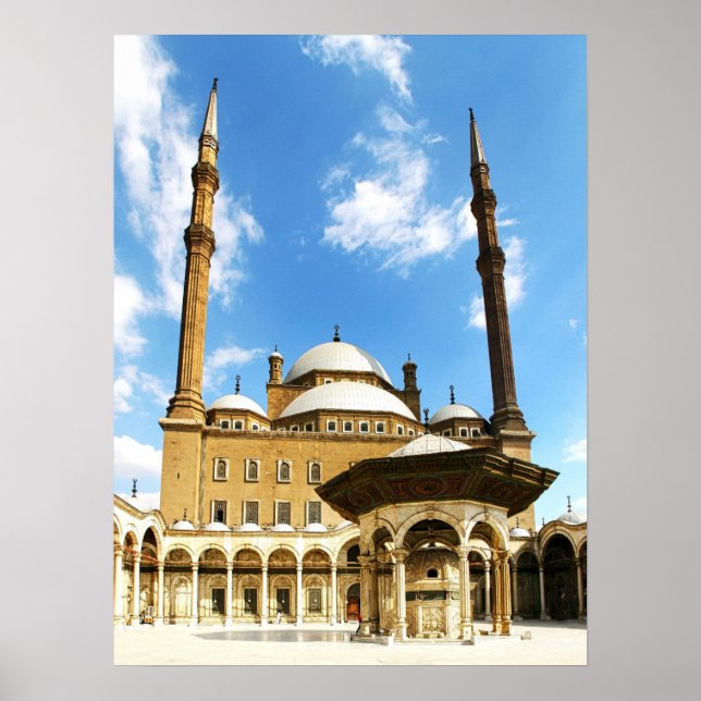 Póster Mezquita de Mohamed Ali (Frente)