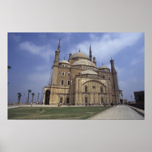 Póster Mezquita de Mohammed Ali en la Ciudadela de El Cai