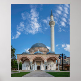 Póster Mezquita Hajdar Kadi - Bitola, Macedonia